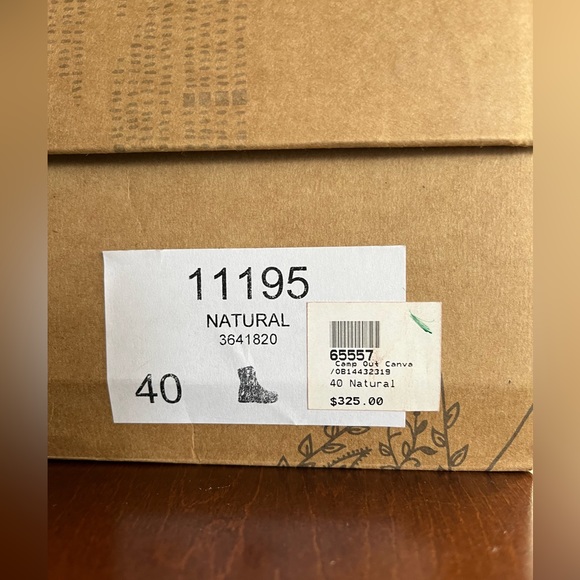 Free People NWT canvas & leather hiking boot. - Picture 9 of 10